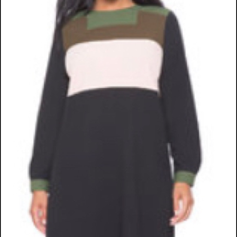 Eloquii Colorblock Dress